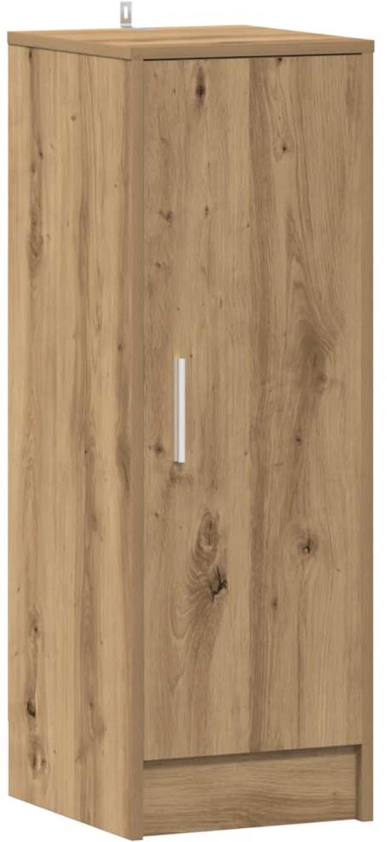 vidaXL - Schoenenkast - 32x35x92 - cm - bewerkt - hout - oud - houtkleurig (8721158440570)