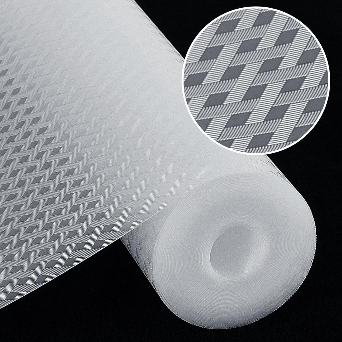 Allecta - Antibacterieel Lademat voor Keuken en Schoenenkast - Beschermend Tapijt voor Koelkast en Meubels - 30 x 300 cm (8785352712055)