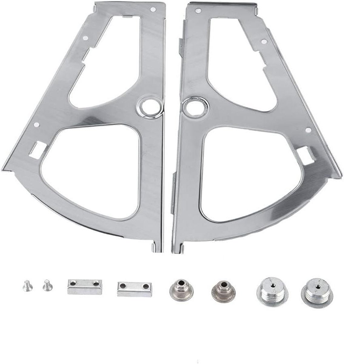 Allecta - Roestvrijstalen schoenenkast met lade, scharnier en kantelbaar frame - Opbergmeubel voor schoenen - 1 laag (8785352054308)