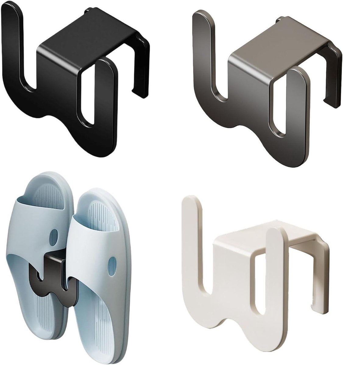 Allecta - Schoenenrek hangend voor badkameropslag en wandmontage (8785351982701)