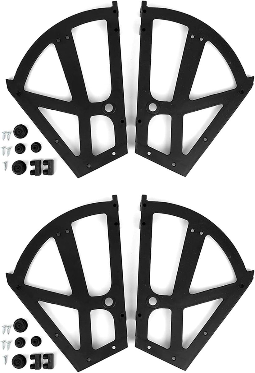 Cosensi - Schoenenkast Flip Frame - Schoenenrek Scharnieren - Turing Rack Vervanging - Keuken Woonkamer Organizer. (8721498180198)