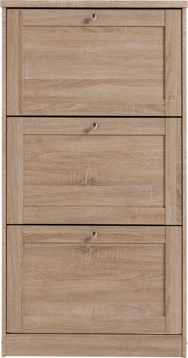 Heide| Schoenenkast met 3 kleppen in eikenlook (5711950010005)