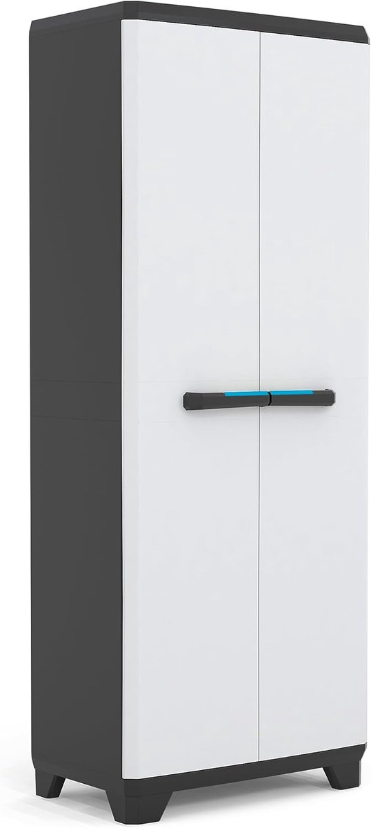 Multifunctionele Kunststofkast 173 cm - Afsluitbaar en Snel Opgebouwd (8721316513771)
