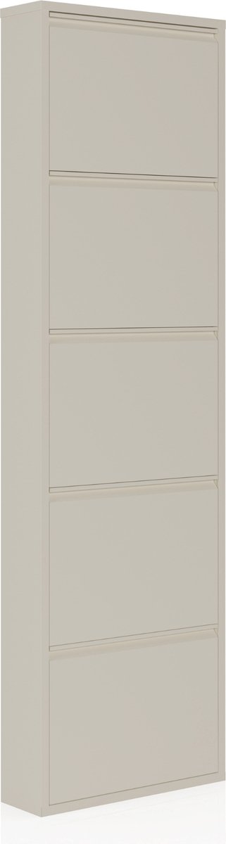 Schoenenkast Bodi 5-vaks Soft Beige (8720061056298)