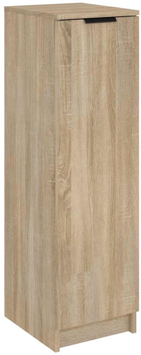 Schoenenkast | Schoenenrek | Opbergkast 30x35x100 cm bewerkt hout sonoma eikenkleurig (6248446689067)