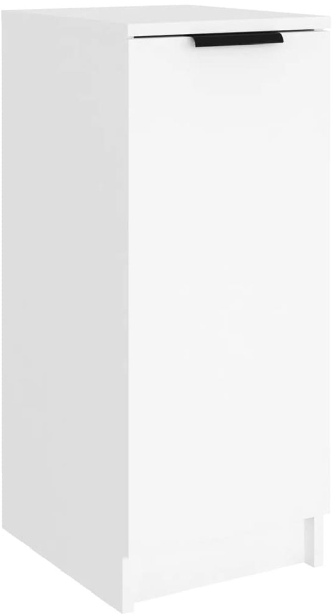 Schoenenkast | Schoenenrek | Opbergkast 30x35x70 cm bewerkt hout wit (6248446689401)