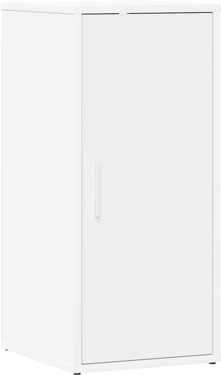 Schoenenkast | Schoenenrek | Opbergkast 32x35x70 cm bewerkt hout wit (6248446689548)