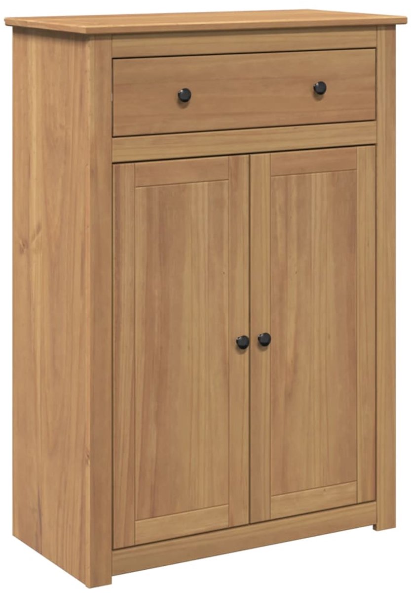 Schoenenkast | Schoenenrek | Opbergkast Panama 80x40x114 cm massief grenenhout (6248446694719)