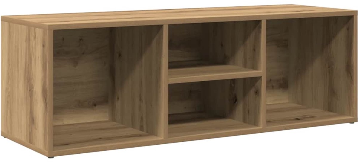 Schoenenkast | Schoenenrek | Schoenenopbergbank 105x35x35 cm bewerkt hout artisanaal eiken (6248446697154)