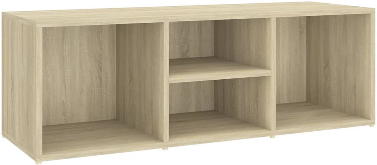 Schoenenkast | Schoenenrek | Schoenenopbergbank 105x35x35 cm bewerkt hout sonoma eikenkleur (6248446697185)