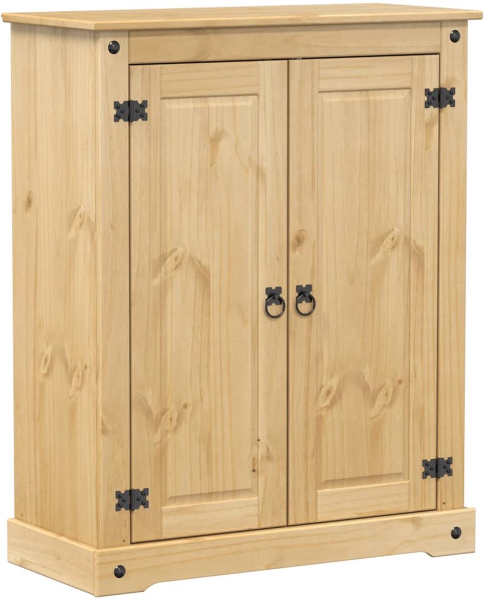 vidaXL - Schoenenkast - Corona - 86x38,5x108 - cm - massief - grenenhout (8721012464629)