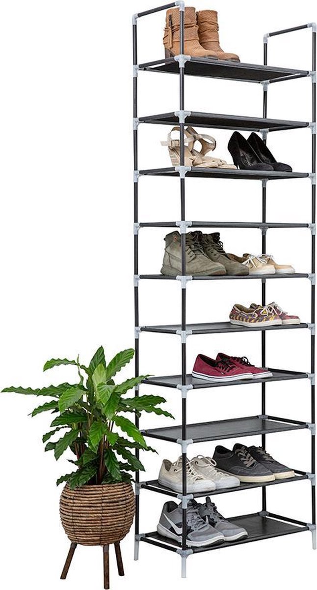 Deluxe Schoenenrek voor 20 paar - Zwart (5601570630090)