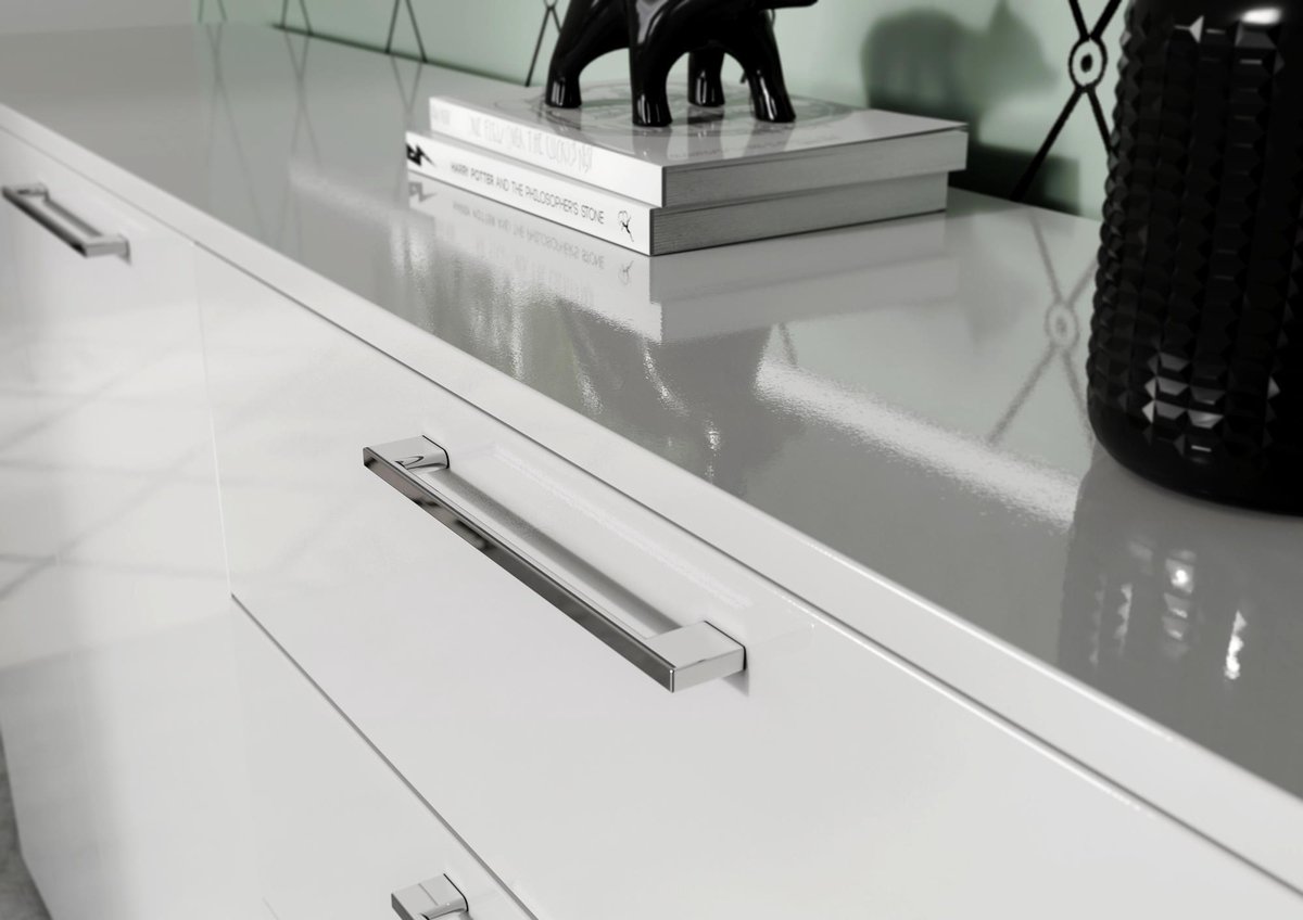 Germania Sunnyvale Schoenenkast Hoogglans Wit (4005949357808)