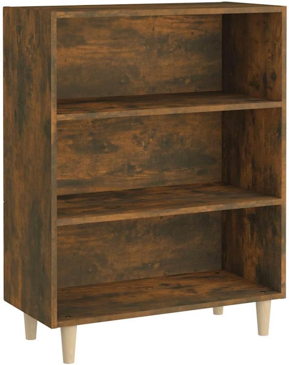 Kast 69.5x32.5x90 cm Geprocesseerd Hout Gerookt Eiken | Opberggkast | Wandkast | Ladekast (9101069057514)