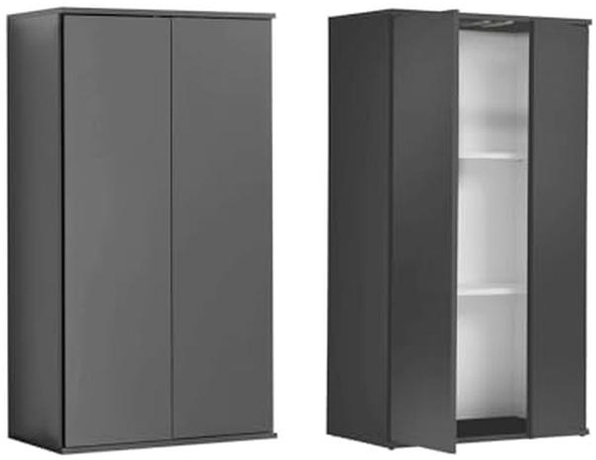 Multifunctionele Kast 60 cm Breed - Kantoorkast of Schoenenkast in Grijs (9101067027809)