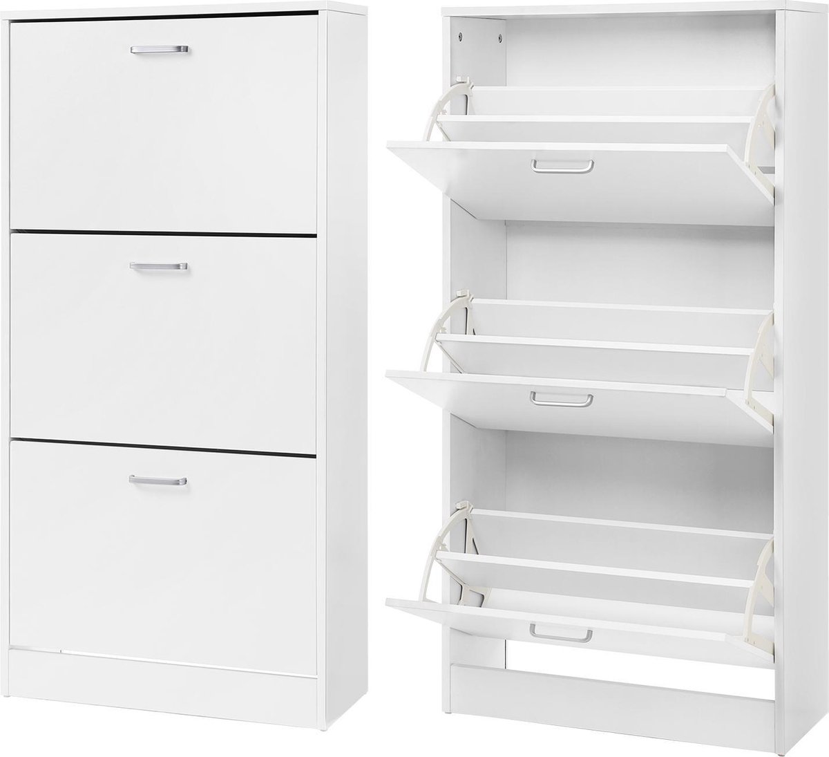 Nancy's Schoenenkast - Met 3 Kleppen - Voor 12-18 Paar Schoenen - Schoenen Opberger (6955880334865)