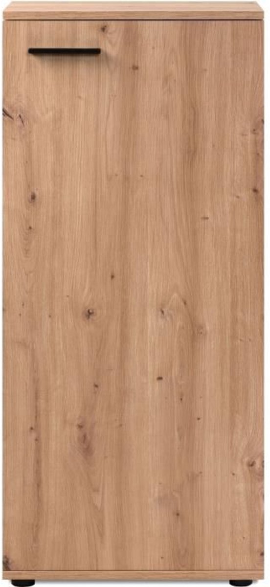 Satos schoenenkast - Artisanaal Eiken - 100 x 110 x 34 cm - Capaciteit 12 Paren (4251182717255)