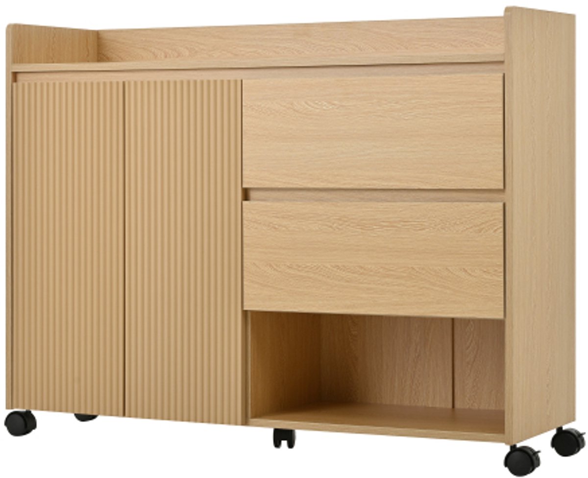 Schoenenkast 80 x 32 x 108 cm Opbergkast Zwart Houten Frame Met Universele Wielen Rem Bovenste Bogen Verstelbare Planken Demper Scharnieren Voor Hal Gang Slaapkamer (4255839487546)