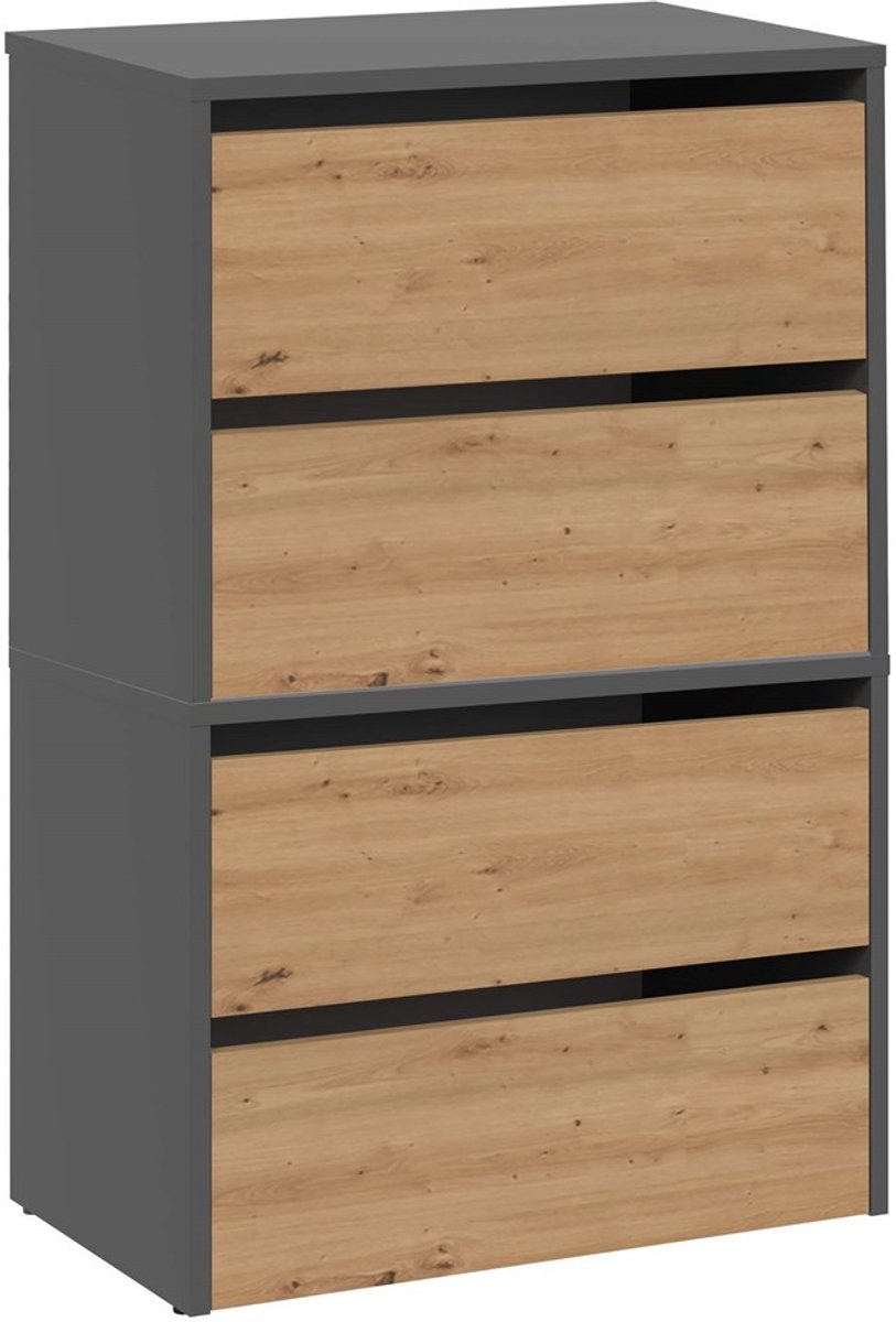 Schoenenkast MODO X2 ANTRACIET ARTISAN (5904507205720)