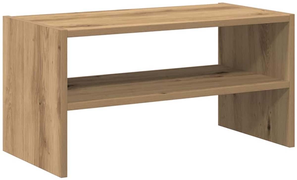 Schoenenkast | Schoenenrek stapelbaar 60x30x30,5 cm artisanaal eikenkleurig (6932537461457)
