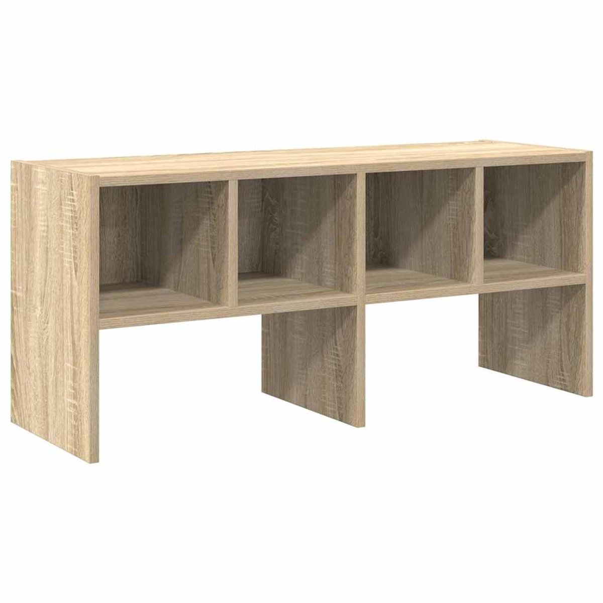 Schoenenkast | Schoenenrek stapelbaar 89,5x30x40 cm sonoma eikenkleurig (6932537461594)