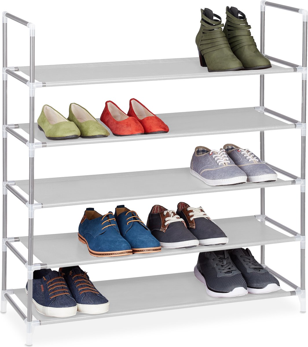 Schoenenrek - 90,5x87x29,5 cm - voor 20 paar (4052025996796)