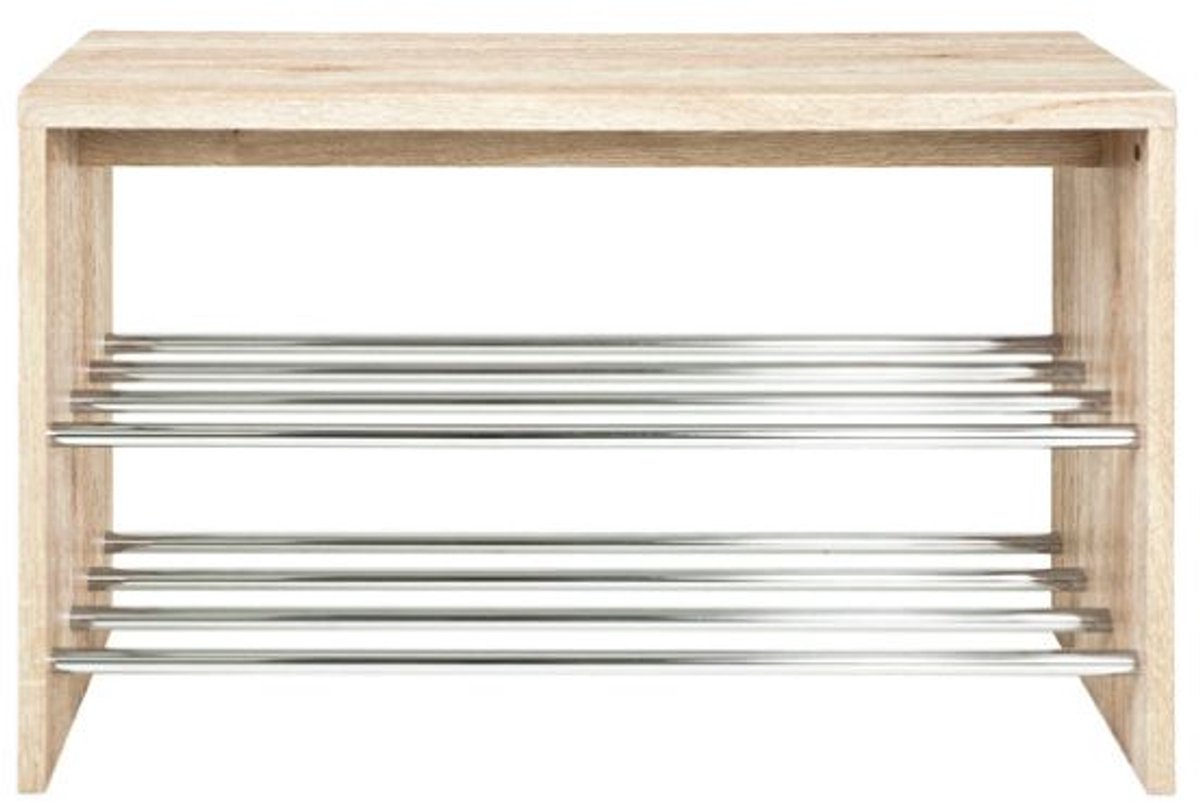 Schoenenrek | San Remo Oak-design - Haku - Schoenenrek - Beige - MDF; Metaal (4001070959317)