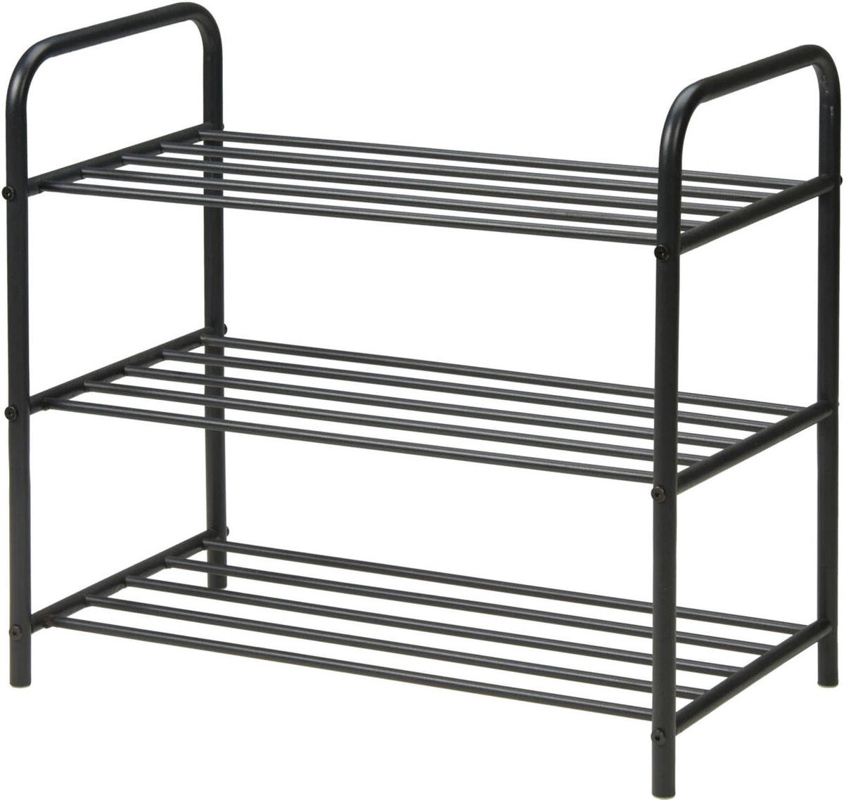 Schoenenrek met 3 lagen 66x38x58 cm (8720573184892)