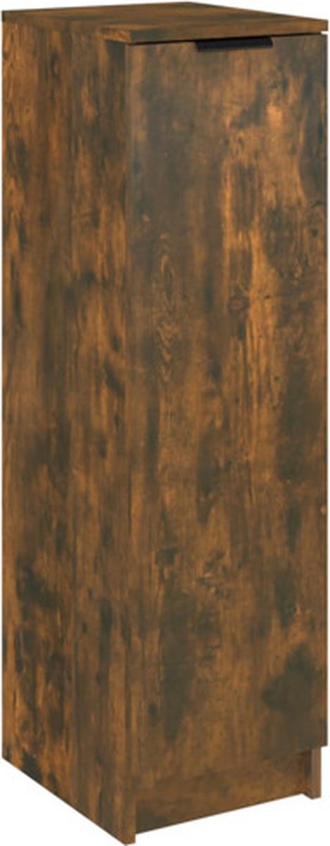 vidaXL - Schoenenkast - 30x35x100 - cm - bewerkt - hout - gerookt - eikenkleurig (8720287084679)