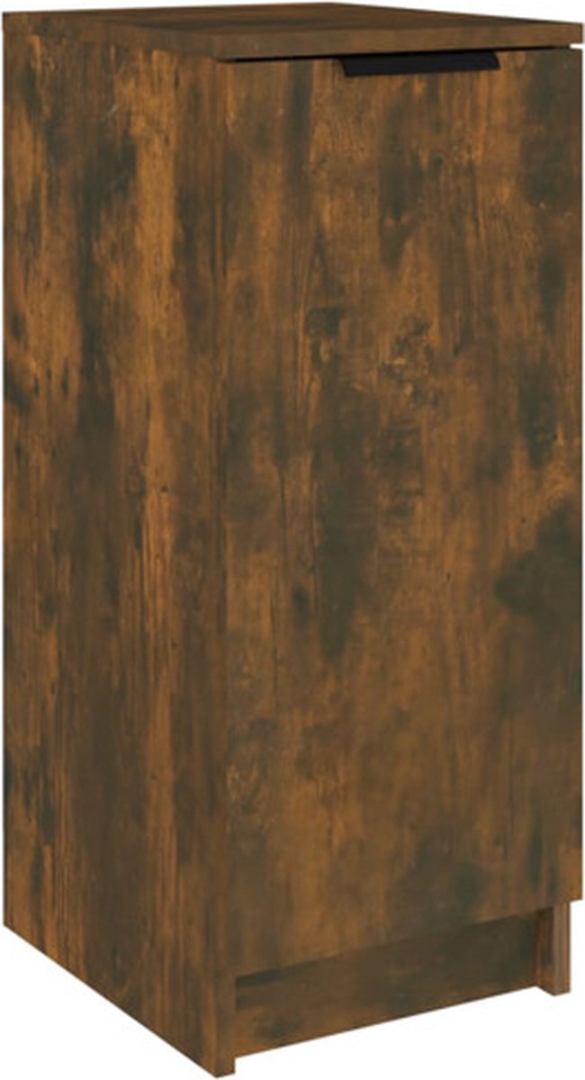 vidaXL - Schoenenkast - 30x35x70 - cm - bewerkt - hout - gerookt - eikenkleurig (8720287084617)