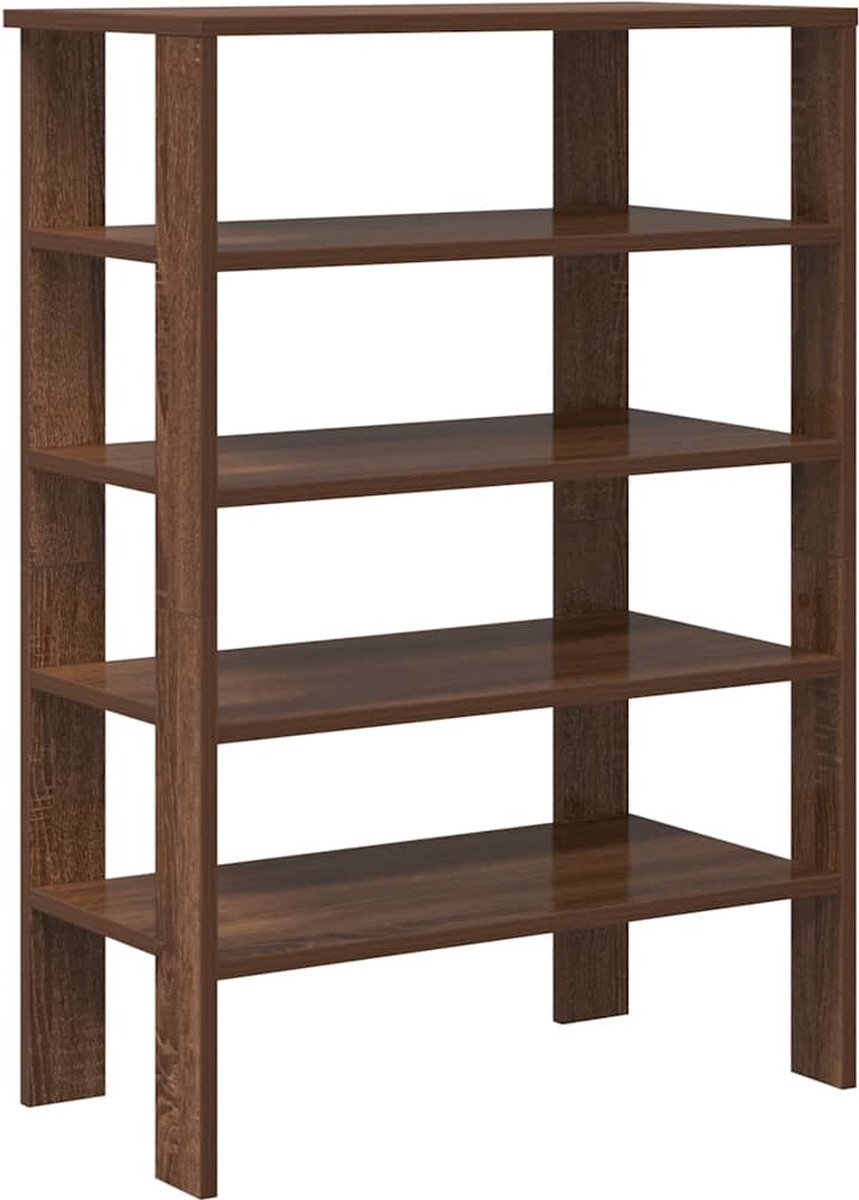 vidaXL Schoenenrek bruin eiken 61x32x87,5 cm (8176929735933)