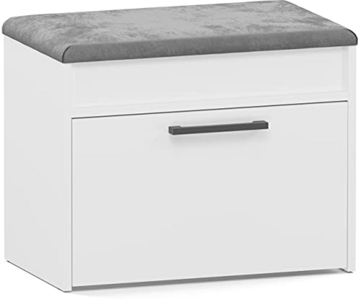 Elegante schoenenkast met zitting en opbergruimte voor hal - Modern en functioneel (9101019885501)