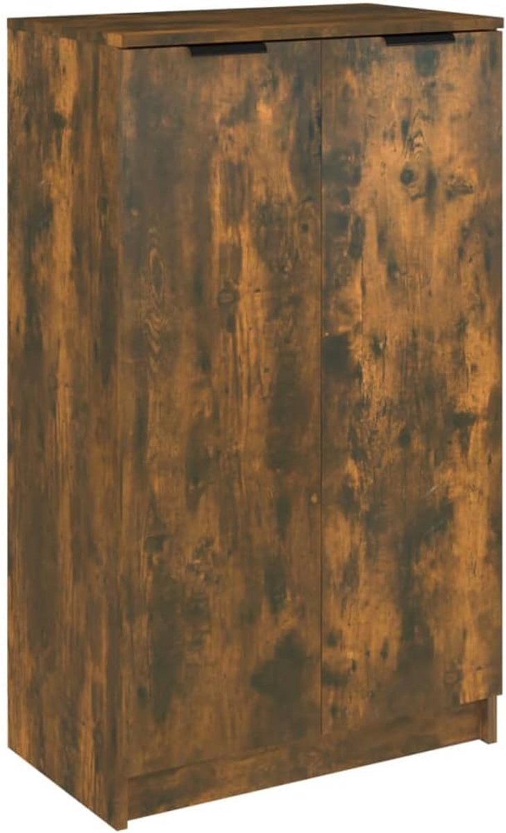 Houten Schoenenkast met 5 Vakken - Schoenenrek voor Orde en Opslag, 59x35x100 cm (9101063359379)