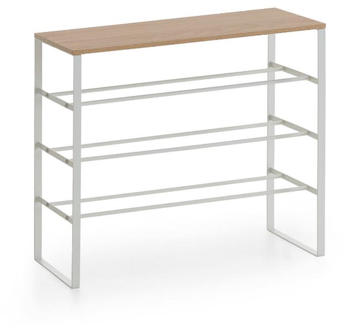 Karin schoenenkast 4 planken wit. (4066432038277)