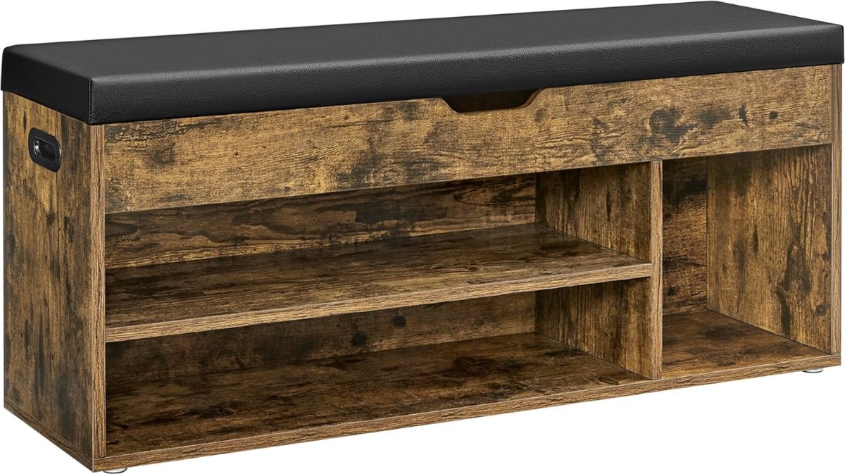 MIRA Home - Schoenenbank - Schoenenopberger - Zwart - 30x100x44 (8720909809512)