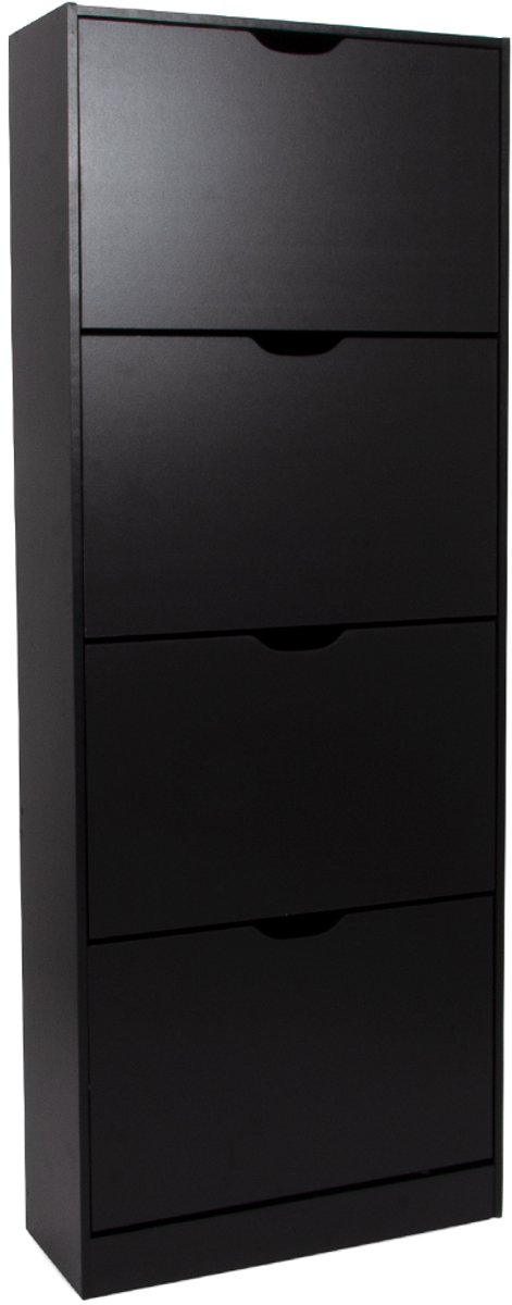 Milton & Oldbrook Schoenenkast Noto Zwart (5404016490346)