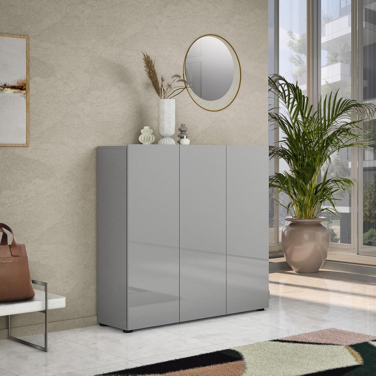 Multifunctionele Schoenenkast met Grote Opbergruimte, Modern Design (9101093867950)