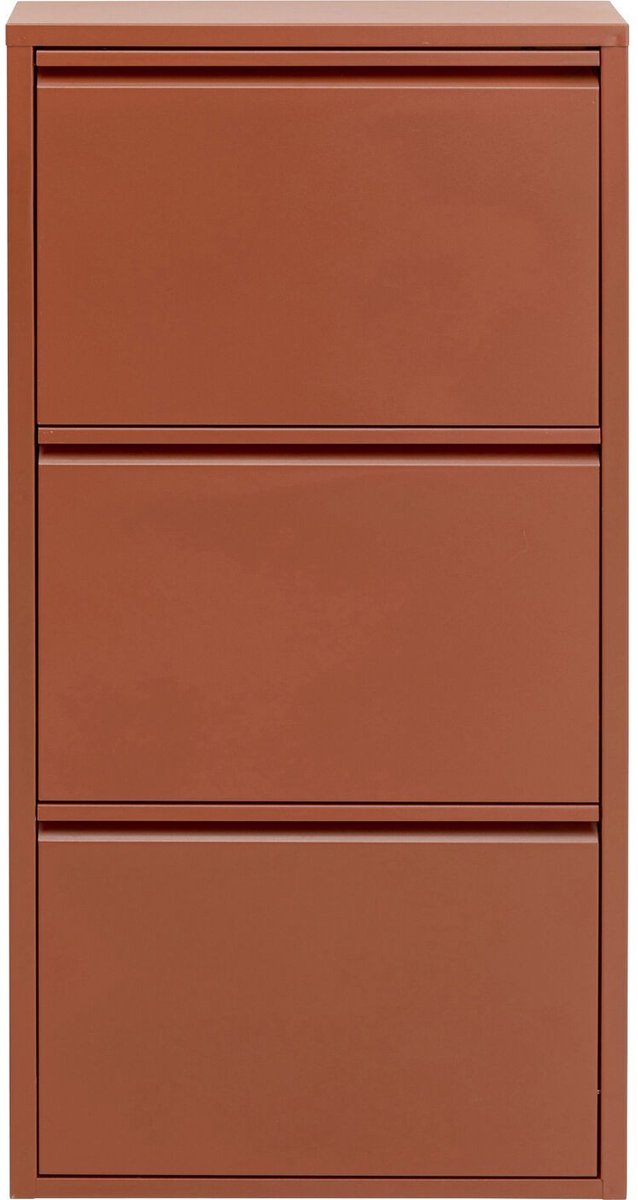 Schoenenkast Caruso bruin 3 laden Kare Design (4025621710776)
