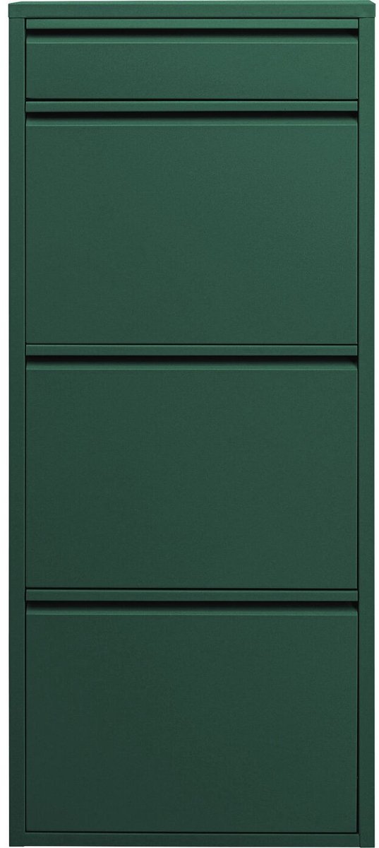 Schoenenkast Caruso groen 3+1 laden Kare Design (4025621714521)