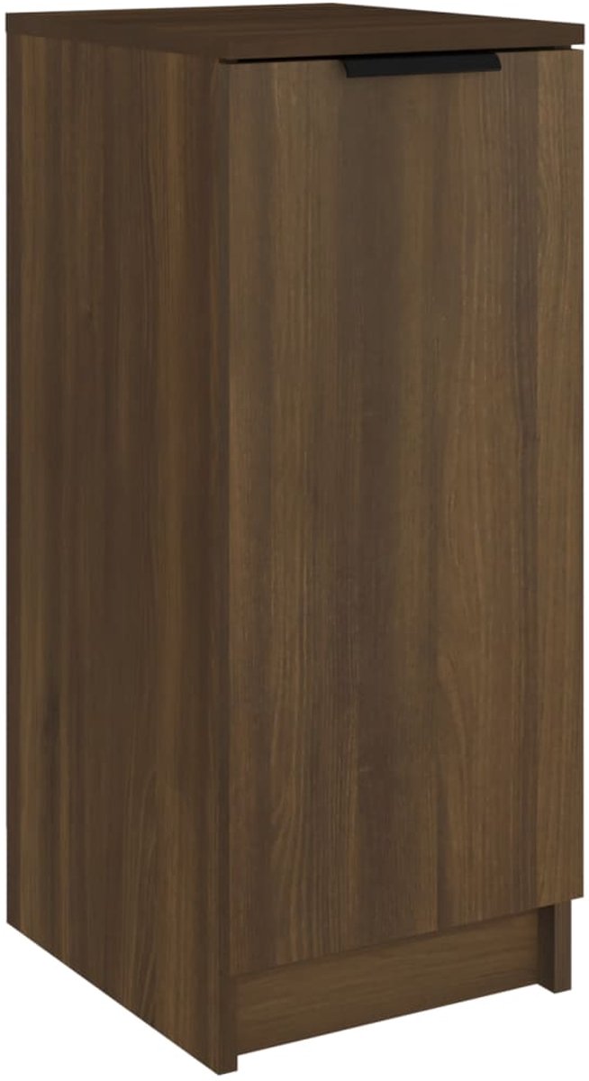 Schoenenkast | Schoenenrek | Opbergkast 30x35x70 cm bewerkt hout bruin eikenkleur (6248446689364)