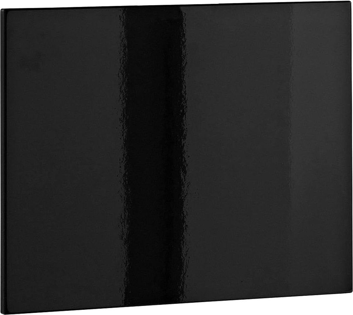 Schoenenkast met spiegel - Germania 3263-83 Klep-Front - Zwart Hoogglans - Colorado - 52 x 42 x 2 cm - Kast voor Schoenen Schoenenkast met spiegel (9509279313480)