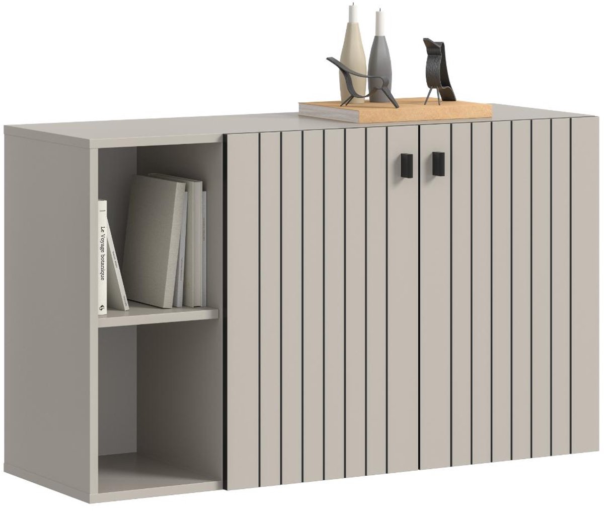 Station schoenenkast 2 deuren, 2 planken kashmir decor. (4066432044063)