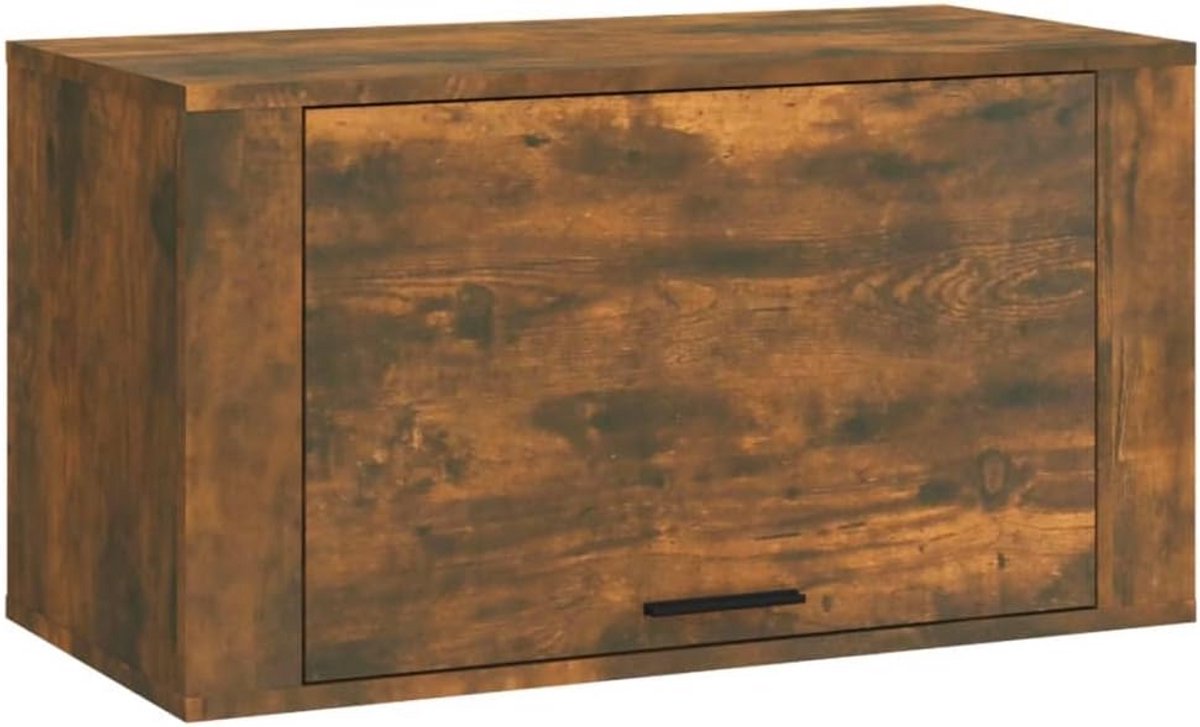 Wand schoenenkast 70x35x38 cm Massief Grenen Hout Opbergkast (9101060207048)