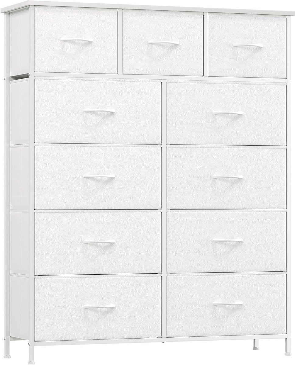 Dressoir met 11 Laden - Brede Opbergorganizer voor Slaapkamer, Woonkamer en Entree (9101018037093)