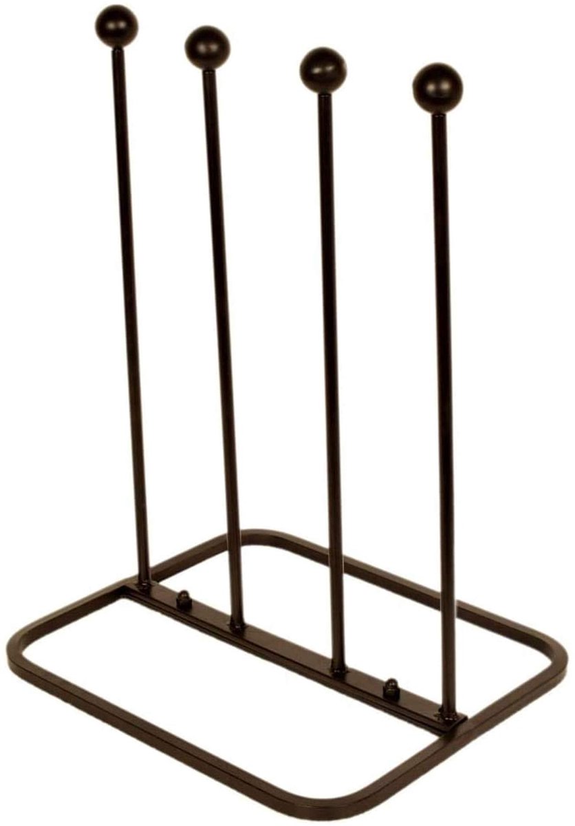 Ibenzoa® Elegant Metalen Schoenenrek voor Twee Paar Laarzen met Klassiek Ontwerp voor Binnen en Buiten (8721358677257)