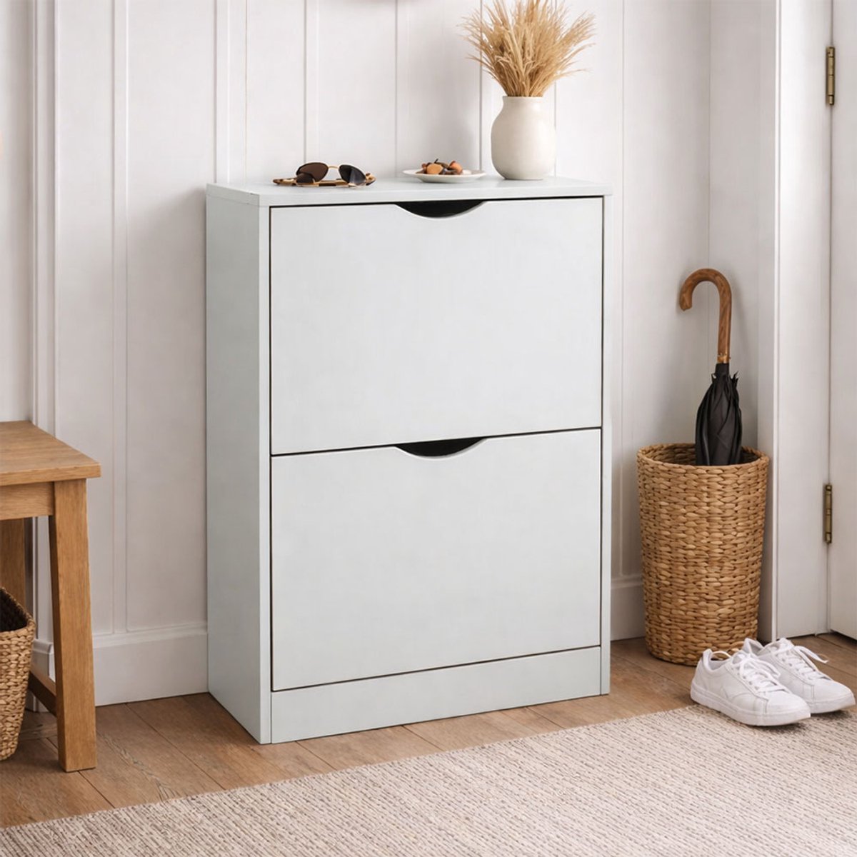 Milton Oldbrook Schoenenkast Jaca Wit (5420038701444)