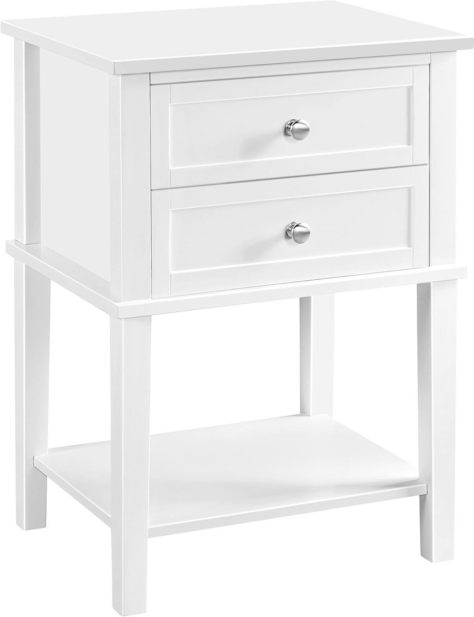 Moderne nachtkastjes met opbergladen en plank voor slaapkamer en woonkamer (9101020687651)