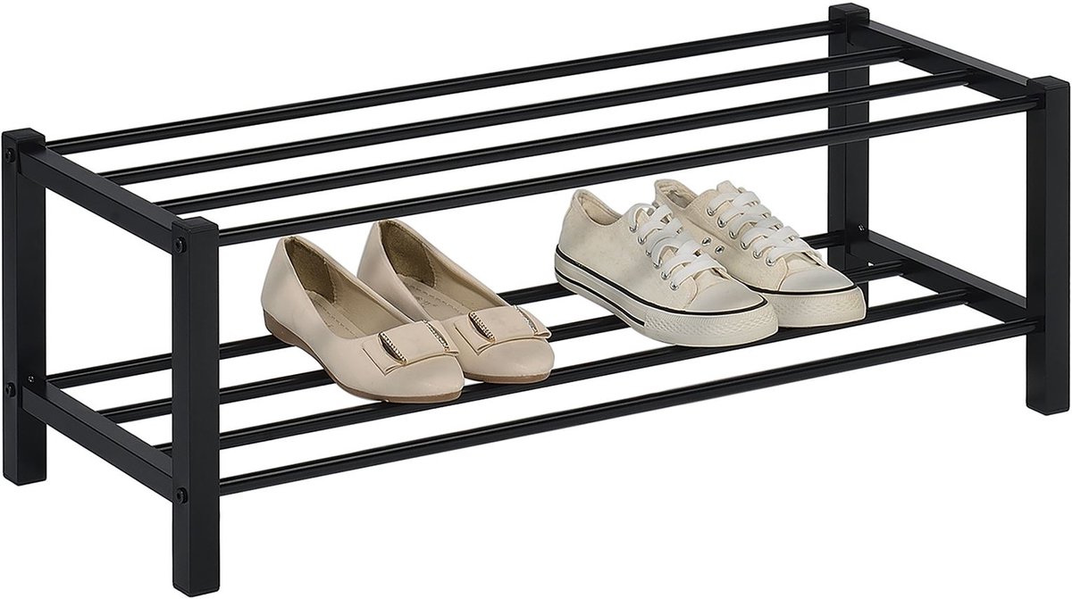NAVAN schoenenrek in zwart metalen frame, hoofdafbeelding (4016787184808)
