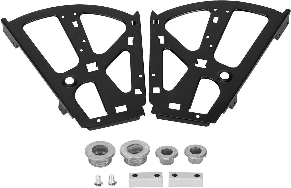 Scharnier voor Lades met 2 Lagen voor Schoenenkast - Roestvrij Staal - Set van 2 Stuks - Meubilair Scharnier voor Schoenlades - Ladekastscharnieren - Schoenenkastframe met Draaisysteem - Vervangingsfittingen voor Keuken (6153640339383)