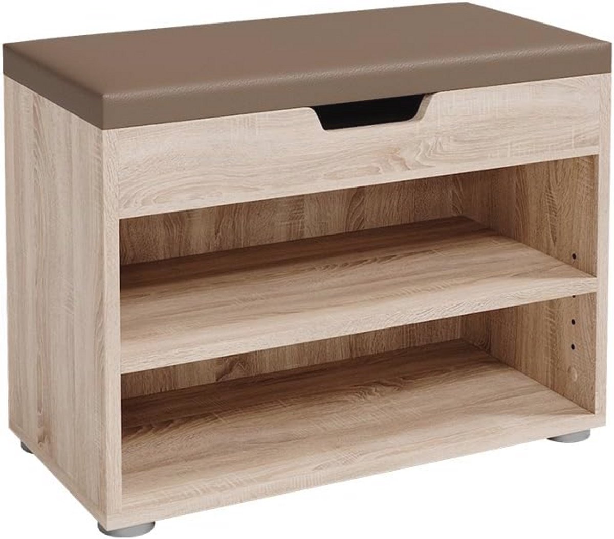 Schoenenbank met Opbergruimte en Zitting - 60 x 45 cm (9101036964081)